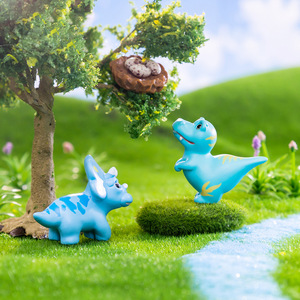 Miniature Cartoon Dinosaur 3D Series Cartoon <strong>Animal</strong> Statue Fairy <strong>Garden</strong> <strong>Ornament</strong> for Educational Zoo Park Decoration - Product Image 4