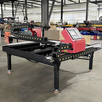 1530 escritorio CNC llama plasma máquina de corte de doble propósito F2100B controlador CNC