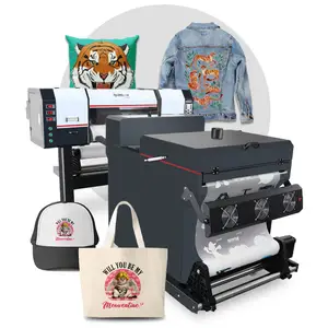 Profession elles A2 DTF Druckerset xp600 i3200 60cm 2-Kopf-Druckmaschine PET-Film DTF-Drucker für T-Shirt