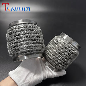 Raccords flexibles d'échappement en acier inoxydable de haute qualité, type soufflet, accessoires de tuyauterie ondulée - Product Image 2