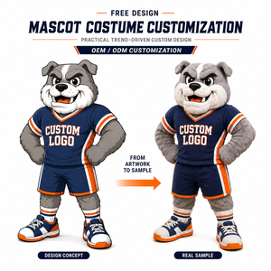 Costume de mascotte de football professionnel en EVA pour personnages de films et de séries télévisées, design tigre, adulte unisexe, service OEM - Product Image 3
