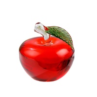 Groothandel Kristallen Bruiloft Kinder Verjaardag Feestdagen Promotie Cadeaus Schattige Decoratie Beeldje Souvenir Kristallen Fruit Ambachten