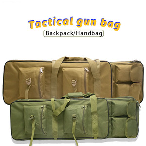 Nouveau sac de chasse tactique en Nylon multifonctionnel pour la chasse en plein air sac de pistolet de combat extérieur Double couche Long sac de pistolet - Product Image 4