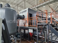 Hoogwaardige automatische PLC-gestuurde machine voor het vormen van eiertrays van afvalpapierpulp, 10000 stuks/uur