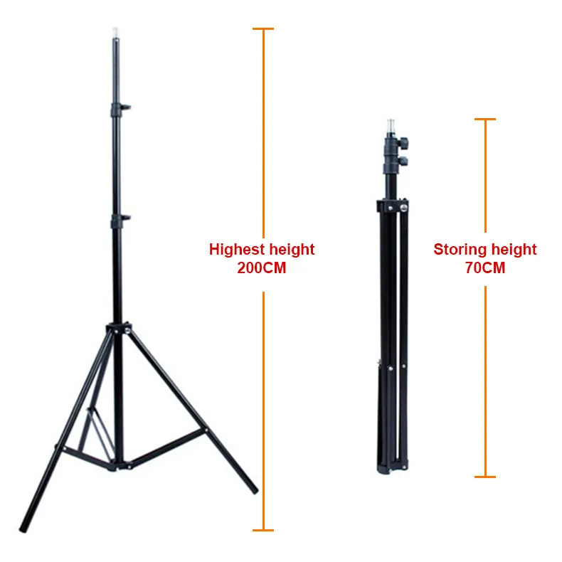 Suporte ajustável de altura do oem, instrumento musical, suporte de metal dobrável para microfone