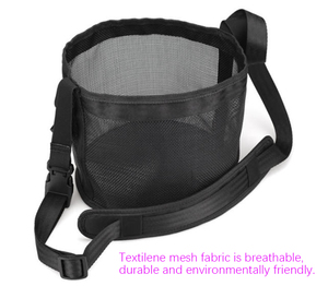 Alimentatore per <span class=keywords><strong>cavalli</strong></span> in rete pesante con tracolla regolabile Comfort collo cuscinetto traspirante borsa per il naso - Product Image 3