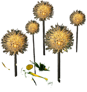 Lampe Pissenlit IP65 en Aluminium pour Jardin, Événements, Fêtes, Décoration Extérieure, Lumières Solaires LED Féeriques, Mariage, Vacances - Product Image 6