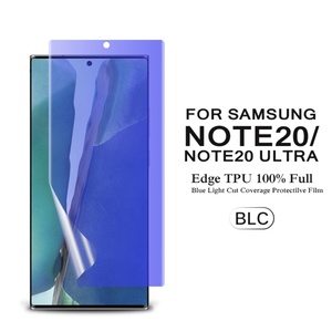 Protection d'écran en hydrogel TPU incurvée pour Samsung Galaxy S25 S24 S21 Ultra Note 20 10 Edge, anti-éclats, finition mate - Product Image 5
