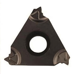 Plaquette de filetage de type E isométrique à profil complet, rectifiée avec précision, avec brise-brisures fritté - Product Image 1
