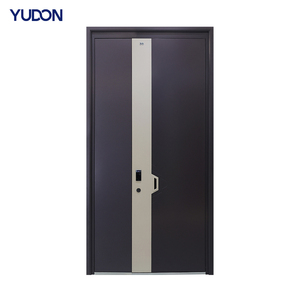 Prix usine Porte <span class=keywords><strong>de</strong></span> sécurité moderne en alliage <span class=keywords><strong>de</strong></span> <span class=keywords><strong>zinc</strong></span> en acier pour usage extérieur Maisons Villas Halls Prévention des incendies Couleur/taille personnalisée - Product Image 1