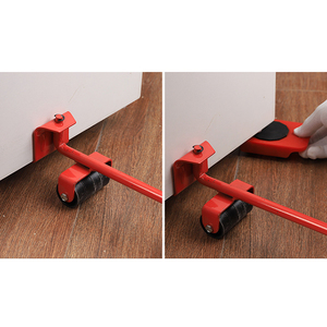 DLPO 304 ss drei rad bein <span class=keywords><strong>movers</strong></span> dolly moving möbel trolley rad für Bin Box Carts - Product Image 4