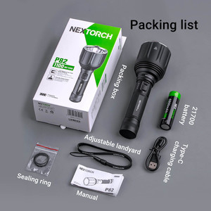 <span class=keywords><strong>1</strong></span> <span class=keywords><strong>km</strong></span> 1200 lumen <span class=keywords><strong>longue</strong></span> <span class=keywords><strong>portée</strong></span> super lumineux Nextorch P82 <span class=keywords><strong>longue</strong></span> distance <span class=keywords><strong>lampe</strong></span> <span class=keywords><strong>torche</strong></span> led <span class=keywords><strong>lampe</strong></span> de poche <span class=keywords><strong>longue</strong></span> <span class=keywords><strong>portée</strong></span> puissante - Product Image 3