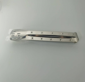 Pinzas para Alimentos de Acero Inoxidable DFT41 con Punta de Diamante Plana de 10 Pulgadas, Pinza para Pan de 12 Pulgadas, Pinza para Buffet, Pinza para Barbacoa Anti-escaldaduras para el Hogar - Product Image 3