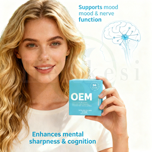 OEM Brain Health Supplement Energie und Fokus Kauen Minz gummi Vitamin L-Theanin Focus Energy Gum - Product Image 5