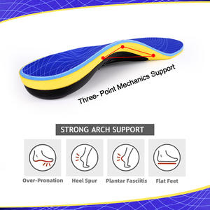 Solette <span class=keywords><strong>Ortopediche</strong></span> Personalizzate con Logo, Supporto per Arco Plantare, Antiurto, Anti-Odore, Traspiranti, Ammortizzanti per Archi Alti - Comfort Sportivo per <span class=keywords><strong>Calzature</strong></span> - Product Image 6