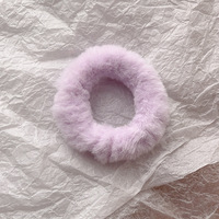 Chouchous Élastiques Personnalisés en Peluche Douce et Moelleuse, Mignons et Adorables, Accessoires pour Cheveux et Bandeaux pour Femmes et Filles