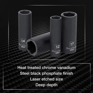 Duratech cơ khí công cụ Ổ Đĩa Ô Tô Metric tác động ổ cắm Set với 10 cái sâu tác động ổ cắm - Product Image 4