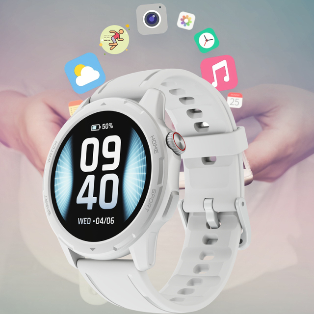 Popular Round Smart Watch BLE Ip68 Smartwatch China Smart Watch