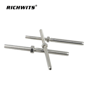 Conector Rápido de Varilla Recta de Acero Inoxidable 316, Adaptador de Cable Metálico y Conector de Tornillo - Product Image 4