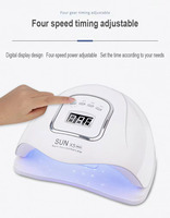 Professionnel Sun X5 Plus Gel Polish Led Nail Uv Lamp150W Led Uv Lights Lampe À Ongles À Séchage Rapide Pour Ongles Sèche-Ongles