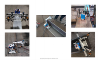 Robot portátil de soldadura láser de Metal, pistolas dobles con función de tope de límite, soldador automático de costura recta, nueva condición barata, 2 unidades