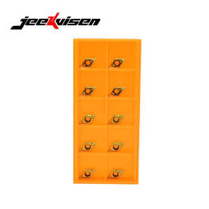 Jeekvisen DCGT0702 02-YL, insertos de carburo de tungsteno Zhuzhou para herramientas de torneado de torno CNC, 10 unidades/caja, insertos de hierro fundido - Product Image 6