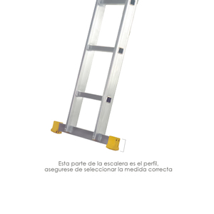 Tappo Terminale per Scala a 2 e 3 Sezioni / Scala Multiposizione con Profilo da 58 mm. Versione 2019 - Product Image 3