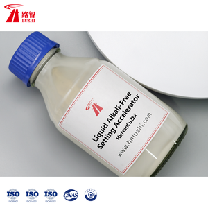 Luzhi Agente Líquido de Fraguado Rápido Sin Álcali para Inyección en Túneles y Minas, Acelerador de Hormigón Proyectado de Secado Rápido - Product Image 1