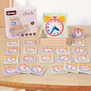 Calendario digitale orologio bambini aiuti didattici tempo numero blocco Puzzle gioco di apprendimento giocattoli educativi per bambini ragazzi ragazze - Product Image 2