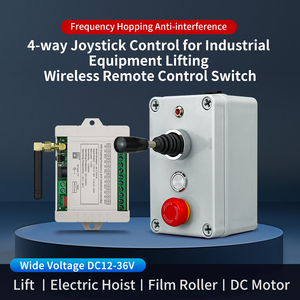 <strong>4</strong>-way Joystick <strong>Control</strong> for Industrial Equipment Lifting Wireless <strong>Remote</strong> <strong>Control</strong> Switch - Product Image 1