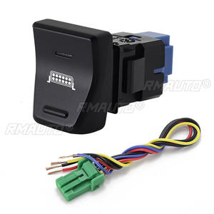 Interrupteur de modification de véhicule pour Toyota RAV4 2019 2020 2021, interrupteur de mise à niveau à position creuse réservée, bouton de commande d'instrumentation automobile - Product Image 5