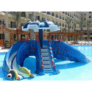 Toboggan aquatique pour enfants Équipement de terrain de jeu extérieur pour parc aquatique d'été Toboggans aquatiques passionnants pour la récréation heureuse des enfants - Product Image 6