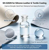 Résine vinyle MQ SH-5202N, additif silicone haute isolation résistant au vieillissement UV pour adhésifs PSA, revêtements, mastics et adhésifs de scellement