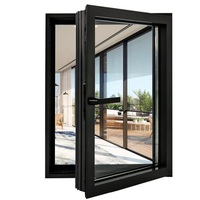 Fenêtre coulissante horizontale en aluminium sur mesure moderne, persienne de maison économique, fenêtres de maison à prix abordable