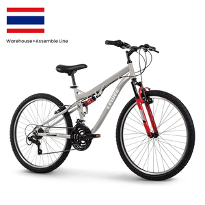 Bicicleta de Montaña Mtb China Online Shopping, Color Gris Nublado Brillante, 26 Pulgadas, Doble Suspensión, <span class=keywords><strong>Bicicletas</strong></span> de Montaña <span class=keywords><strong>Sava</strong></span> Mtb - Product Image 1