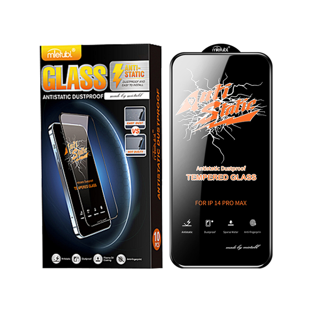 ESD Anti Static Tempered Glass for iphone 15 14 13 Super d Screen Protectors for iphone Glass Screen Protector for Cell Phone