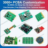 Carte de contrôle MCU, assemblage de circuits imprimés, produit électronique personnalisé, PCBA