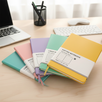 Carnet de notes de poche personnalisé A5 avec logo, en cuir PU, avec élastique, couverture rigide, agenda, journal, carnet de notes
