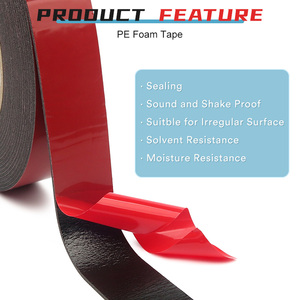 Autocollant pour voiture Ruban adhésif double face en mousse PE pour l'extérieur et l'intérieur Bande d'étanchéité super mousse pour montage automobile - Product Image 3
