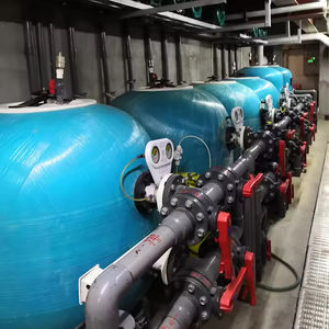 Cowater 30m3 Montaje lateral <span class=keywords><strong>Filtro</strong></span> de <span class=keywords><strong>arena</strong></span> de fibra de vidrio Acuicultura <span class=keywords><strong>Piscina</strong></span> Tratamiento de agua 220V 1 año de garantía - Product Image 4