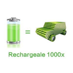 Pkcell pin năng lượng cao chu kỳ sâu NiCd AA 1.2V NiMH 2000mAh pin có thể sạc lại - Product Image 2