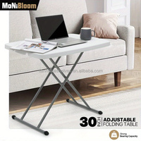 Table d'étude pliable réglable en hauteur, design moderne, pour intérieur/extérieur, bureau debout, mobilier de bureau