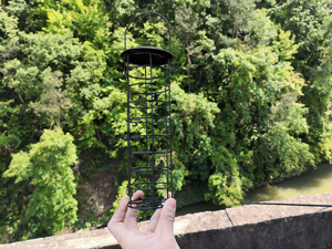 Comedero para Pájaros <span class=keywords><strong>de</strong></span> Hierro con Diseño <span class=keywords><strong>de</strong></span> Bola <span class=keywords><strong>de</strong></span> Grasa, Portátil, Colgante, para Uso en Exteriores, Parques y Jardines - Product Image 6