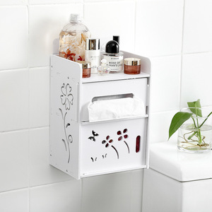 Portarotolo da Parete di Alta Qualità <span class=keywords><strong>per</strong></span> Bagno, Scatola Creativa <span class=keywords><strong>per</strong></span> Carta Igienica - Product Image 4
