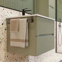 Nouveau produit européen Meuble de salle de bain au design moderne Meuble lavabo avec miroir de haute qualité