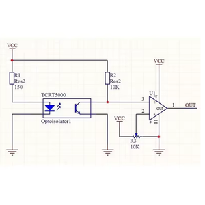 TCRT5000 โฟโตอิเล็กทริคเซนเซอร์แบบสะท้อนแสง TCRT5000L - Product Image 4