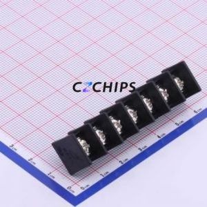 KF35C-8.25-7P Barrier Terminal Block Through hole Component (THT),P=8.25mm Connector Two Sides 8.25mm 1x7P Straight Pin - Product Image 1