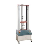 Máquina de Ensayo de Tracción Universal Electrónica de Doble Columna con Extensómetro de Gran Capacidad, Probador de Resistencia de Metal, Plástico y Caucho