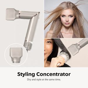 8 In 1 <strong>Hair</strong> Styling And Drying System Powerful High Speed <strong>Hair</strong> <strong>Dryer</strong> Brush Multi-Styler With Auto-Wrap Curlers - Product Image 4