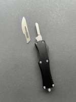 # Couteau de poche pliant à lame en acier à haute teneur en carbone 24, manche en aluminium CNC, OEM ODM, couteau utilitaire EDC personnalisé, vente en gros pour entreprises, bricolage 10